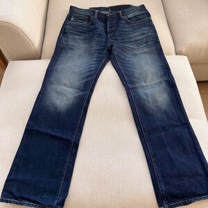 Abercrombie & Fitch Men's Indigo Straight-Leg Jeans